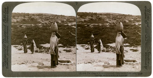 Il villaggio di Imwas Emmaus, Palestina, 1900
