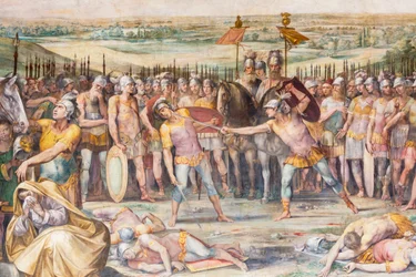 Orazi e Curiazi, Roma, Italia