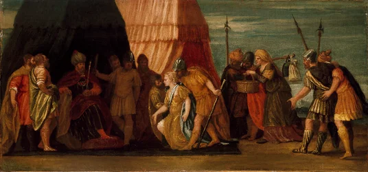 Giuditta ricevuta da Oloferne