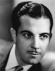 Ritratto di Ramon Novarro (1899-1968), attore cinematografico messicano