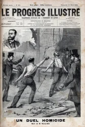Un duello mortale - Il 1 marzo 1895, un duello con la spada tra due membri del Comitato dell