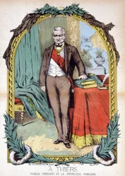 Adolphe Thiers (1797-1877), politico, giornalista e storico francese.
