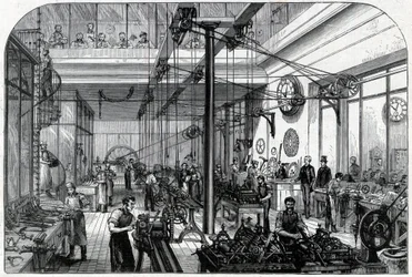 Pubblicità per gli orologi complicati di forza speciale di Benson - Laboratori di orologi a Ludgate Hill di J.W. Benson di Londra. 1898