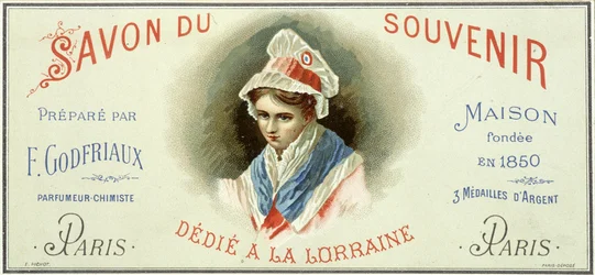 Etichetta pubblicitaria del 