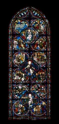 Finestra del deambulatorio (vetrata)