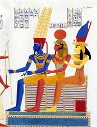 Amon - re, Ptah, Mut - in 
