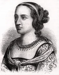 Anna di Francia, conosciuta come la Signora di Beaujeu (1461 - 1522).