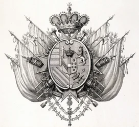 Stemma della Toscana, inizio XIX secolo. Leopoldo di Toscana