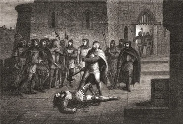 Assassinio di Étienne Marcel nel 1358 - nella 