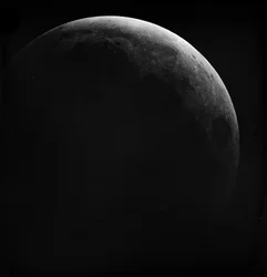 Diapositiva astronomica in vetro dell