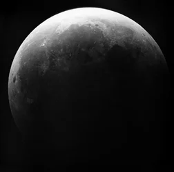 Diapositiva astronomica su lastra di vetro dell