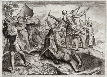 Bibbia di Royaumont, Antico Testamento: Gionata Sommo Sacerdote. Gionata (Gionatan) succede al fratello Giuda Maccabeo alla guida della rivolta contro i Seleucidi. Ottiene diverse vittorie. Diodoto Trifone alla fine lo sorprende con un tradimento e