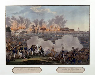 Cattura di Ratisbona, Guerra napoleonica, 23 aprile