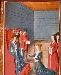 Dinastia carolingia: «Il re carolingio Carlo II, detto il Calvo (823-877), assume la guida dell