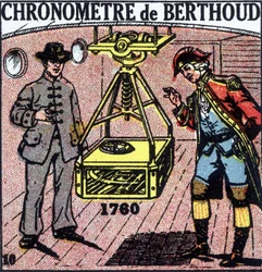 Cronometro di Ferdinand Berthoud (1727-1807), orologiaio svizzero