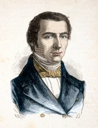 Claude Frederic Bastiat teorico liberale classico, economista politico - Ritratto di Frederic Bastiat, Economista (1801-1850) - in "Les Contemporains", n.d. fine XIX secolo