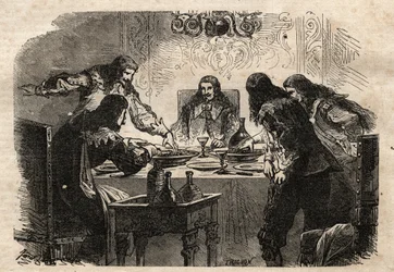 La cena di Claude de Bullion