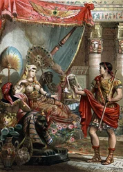 Cleopatra (69-30 a.C.) regina d