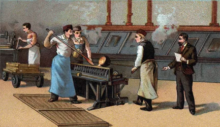Coniazione di monete, lame d