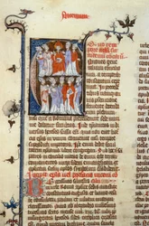 Concilio di Nicea - miniatura manoscritta