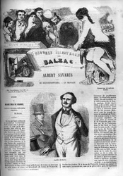Copertina del romanzo "Albert Savarus"