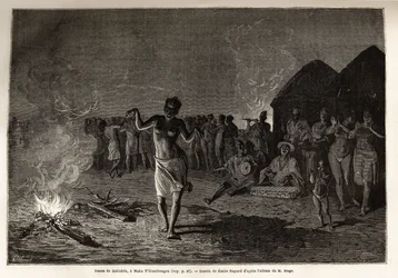 Danza dei Malinkes, popolazione e lingua dell