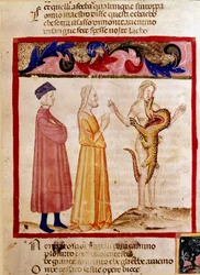 Dante e Virgilio incontrano l