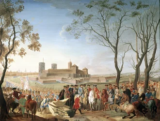 Dicembre 1733, Capitolazione di Milano a Carlo Emanuele III di Savoia (dipinto)
