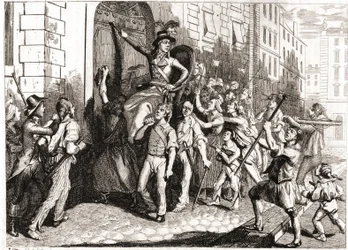Distruzione degli edifici di Lione durante la Rivoluzione francese