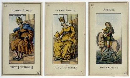 Carte dei tarocchi divinatori, inizio XIX secolo (?)