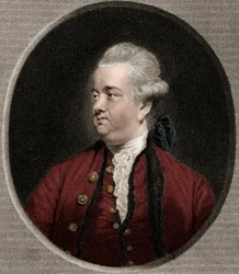Edward Gibbon 1737-1794 - incisione - XIX secolo