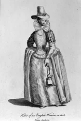 Donna inglese del 1626