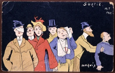 Uscita M. F. Paki, inizio XX secolo (illustrazione)