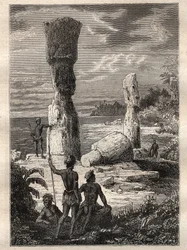 Spedizione intorno al mondo (1785-1788) di Jean Francois Galaup de La Perouse (1741-1788): indigeni dell