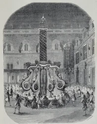 Festa di Luigi XIV (festa nel cortile di marmo a Versailles)