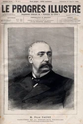 Felix Faure, Presidente della Repubblica Francese