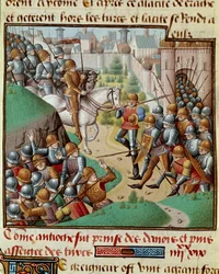 Prima crociata: La conquista di Antiochia (battaglia combattuta sotto le mura di Antiochia tra i crociati di Boemondo e l