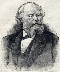 Francois-Louis (Francois Louis) francese (1814-1897) pittore di paesaggi, incisore e illustratore