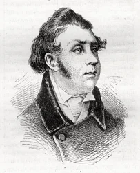 François Charles Dulong - avvocato e politico francese - 1792-1834 - incisione
