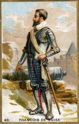 François de Guise (1519-1563). Cromolitografia del XIX secolo.