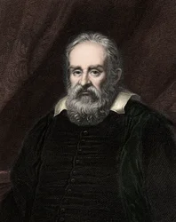 Galileo Galilei (1564-1642) - incisione - XIX secolo