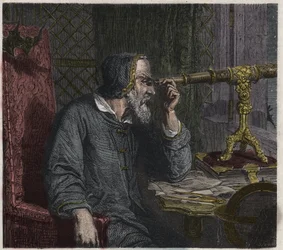 Galileo Galilei e il suo telescopio