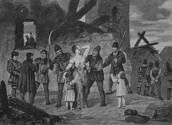 Guerra dei contadini tedeschi (1524-1526): Il Consiglio di Hall con le sue armi