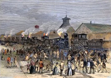 Grande sciopero ferroviario del 1877, Blocco dei motori a Martinsburg, West Virginia