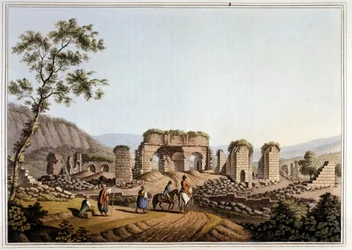 Grecia. Rovine del Tempio di Diana (Artemide) a Efeso