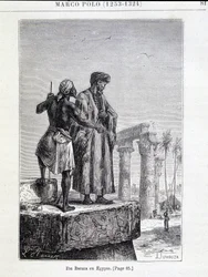 Ibn Battuta (1307-1377) in Egitto - in "Scoperta della Terra" di Jules Verne