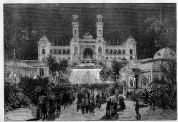Esposizione internazionale di Nizza: il palazzo dell