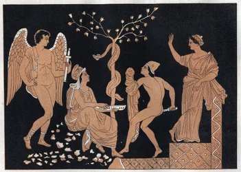 Giasone e Medea - incisione da "Usi e Costumi di Tutti i Popoli dell