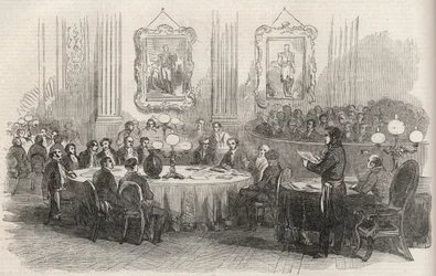 Jean-Jacques Berger (1790-1859) PREFETTO DELLA SENNA, proclamando i voti per l