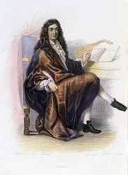 Jean Baptiste Lully (Giovanni Battista Lulli) (1632-1687) - in “Le Plutarque français”, Ed. Mennechet